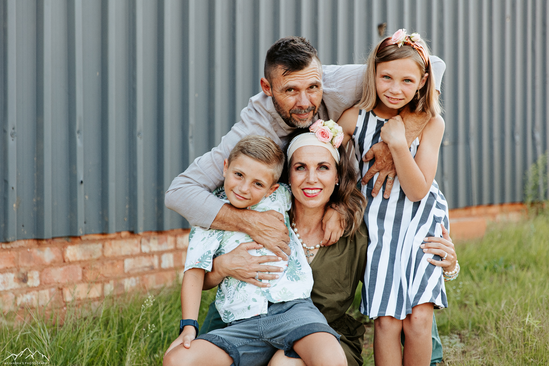 Louis & Eljana Wiid with their children